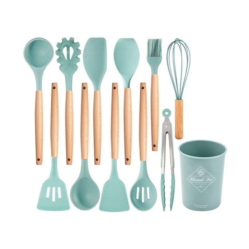 Utensilios Cocina Silicona Set por 12uds